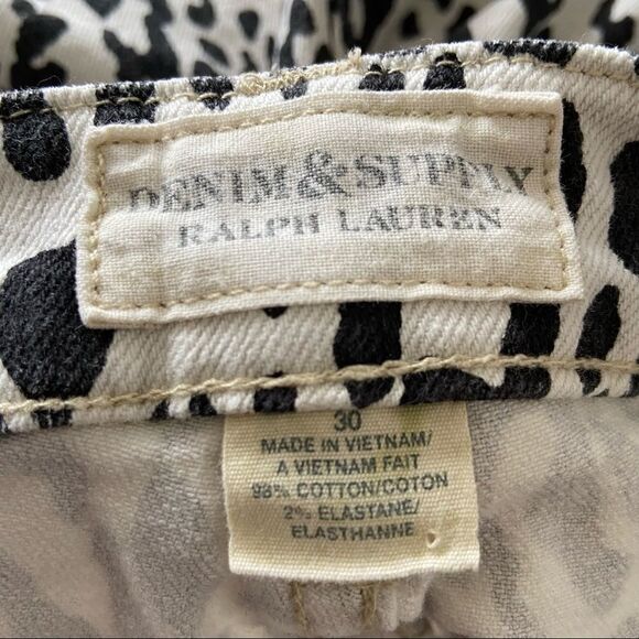 Denim & Supply Zebra Printed Skinny Jeans (Size:30) - Picture 9 of 9